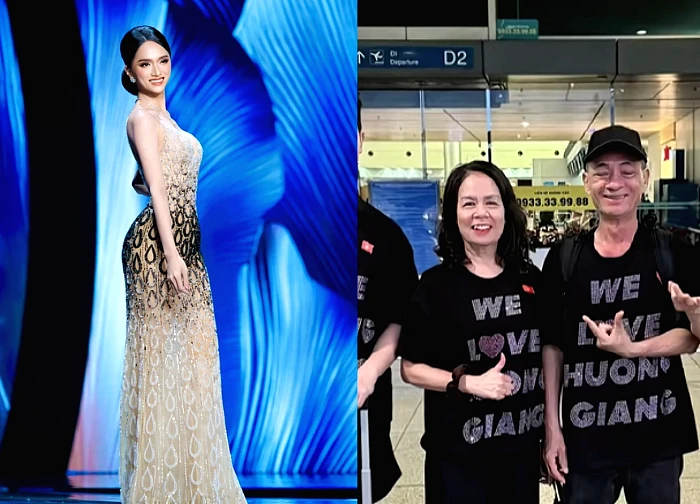 Lộ biểu cảm mẹ Hương Giang khi con gái bị loại khỏi top 30 MU 2025