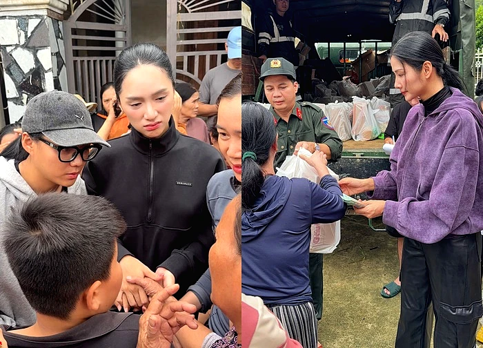 Nghệ sĩ lên đường đi cứu trợ vùng lũ