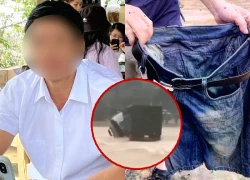 Discovering that the driver was swept away by the flood in Quang Tri, rescuers burst into tears