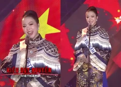 Đại diện Việt Nam trượt top 20 Miss International 2025
