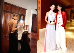 Kim Tuyen and Dong Anh Quynh show off "unrealistic" photos that make fans excitedly discuss