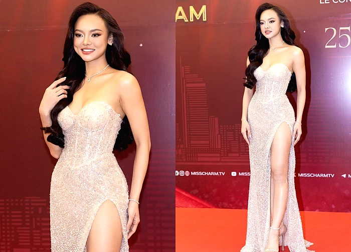 Mai Ngô khoe vòng 1 nóng bỏng, trổ tài "nuốt mic" nhưng gặp "kiếp nạn"