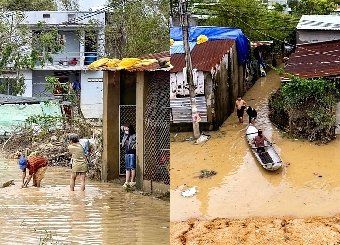 Người dân Quy Nhơn bần thần dọn lũ: 'Mọi thứ vẫn tan hoang lắm'