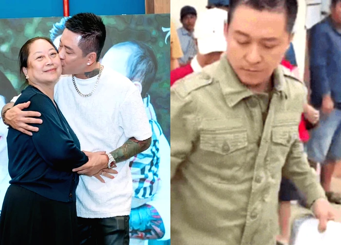 Tuấn Hưng trở lại trong dáng vẻ "hốc hác" sau tang mẹ, hành động giữa lũ gây bão