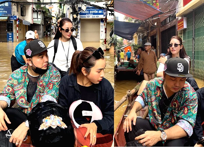 Ung Hoang Phuc responded directly to anti-fans when reminded to 'stand in deep places to take pictures'