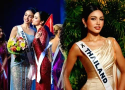 Veena: MU's 1st runner-up refused the title, looked down on the new beauty queen, and came back to hug and comfort Huong Giang!