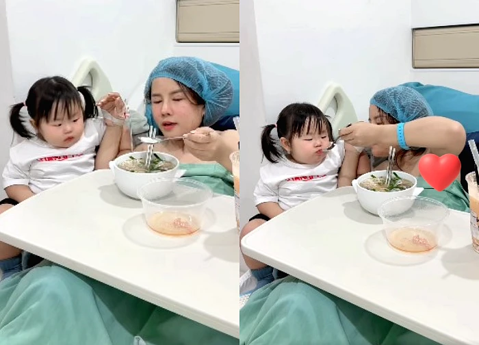 Ms. Nhan Vlog caused controversy because of the clip of being in the hospital feeding her child, the costume was "embarrassing"