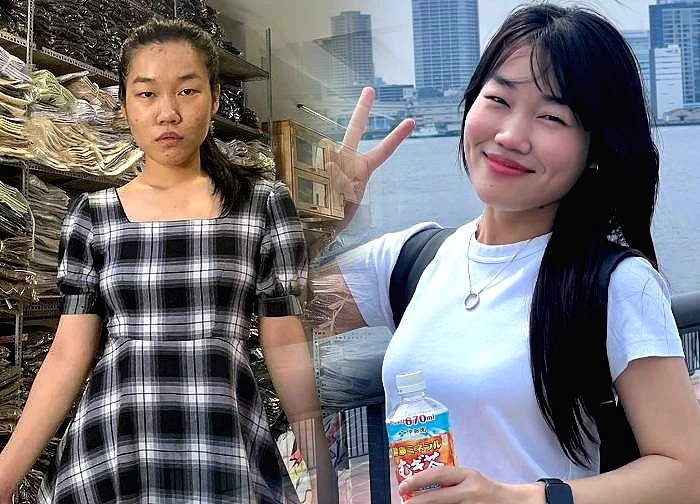 Le Thuy: TikToker once caused controversy, now studying in Japan, in love with her boyfriend more than 11 years old