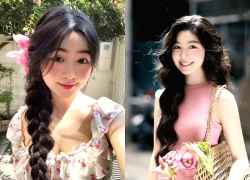 Cinderella of the Quyen Linh family caused a TikTok fever, her beauty and talent surprised fans