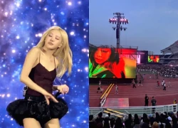 Rosé learned Jennie's bad habits, fans crowded away in the middle of Blackpink's concert?