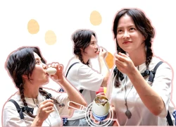 Song Ji Hyo mukbang Vietnamese specialty, revealing a 'wide-eyed' expression, fans were stunned!