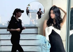 Suzy lộ diện quay phim ở Hồ Tây, bị 1 trai lạ rượt theo sát nút, sốc danh tính!