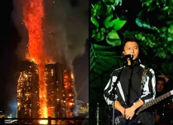 Ta Dinh Phong burst into tears, sending a tribute to the victims of the Hong Kong fire