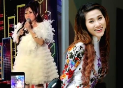 Vu Tram Anh wore a flowing princess dress to return to the stage, fans argued fiercely