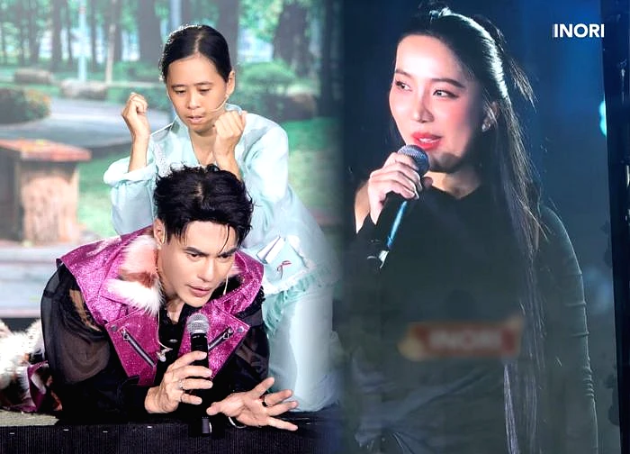 Hân was caught in a jealous confrontation by Dương Lâm's wife, sparking debate about her appearance; netizens responded with just one comment!