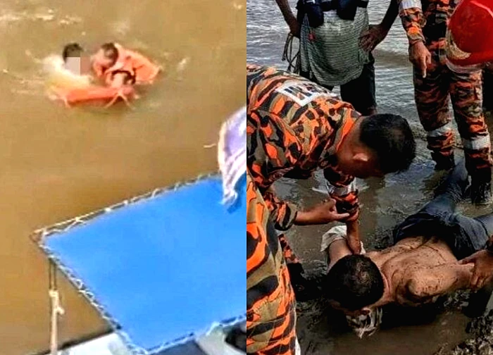 Đang lái ô tô thì cãi nhau với vợ, người đàn ông dừng xe rồi nhảy cầu trước sự hoang mang của bạn đời