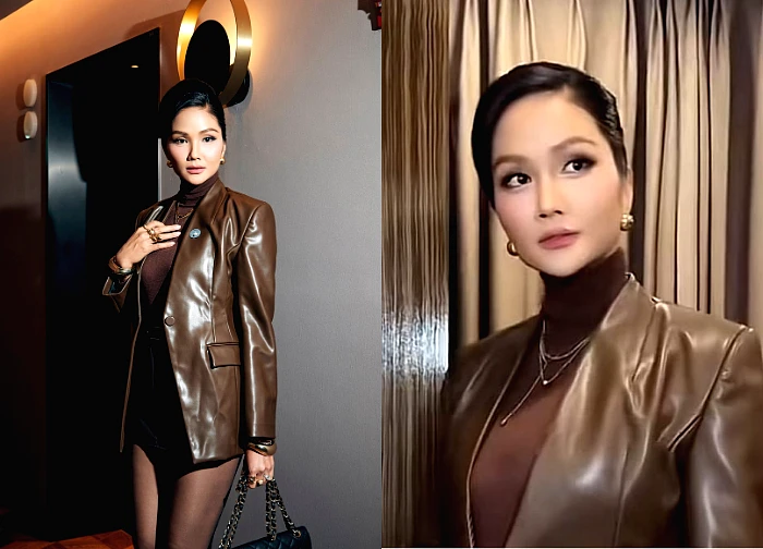 H'Hen Niê tái xuất sau sinh con, gương mặt khác lạ khiến netizen nghi "dao kéo"