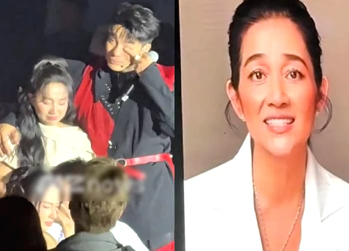 Le Duong Bao Lam's wife bursts into tears upon reuniting with her mother thanks to AI, and her son-in-law sends a touching message.