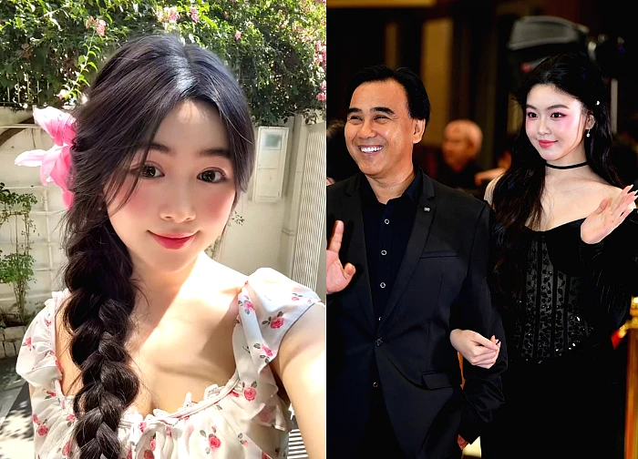 Daughter Quyen Linh responded when she was "scrutinized" for her beauty, the reaction shocked fans