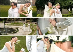 Chồng Á hậu Hương Ly khóa môi vợ cực tình trên đường phố Úc, danh tính sốc?