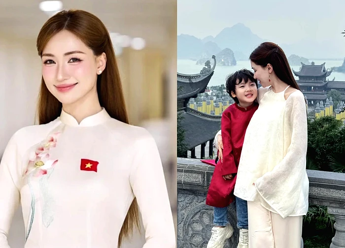 Hoa Minzy ran a rushed show at the end of the year, was questioned by fans about baby Bo, listening to pity