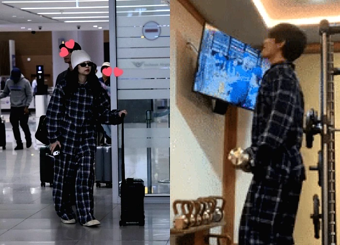 Jennie is suspected of wearing double pajamas with V BTS, is in the stage of passionate love?