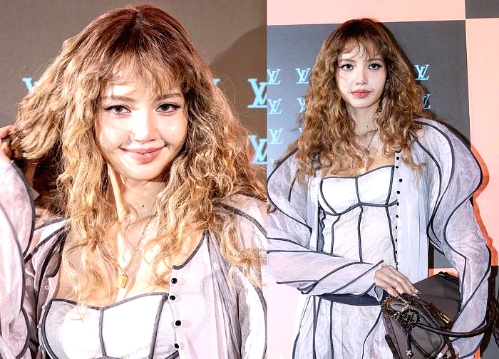 Lisa (BLACKPINK) turned into a beautiful shaggy-haired princess, revealing a hint of acting in a Disney movie?