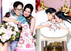 Artist Vu Luan U60 stayed up all night looking after her little daughter, Phuong Le said a shocking thing?