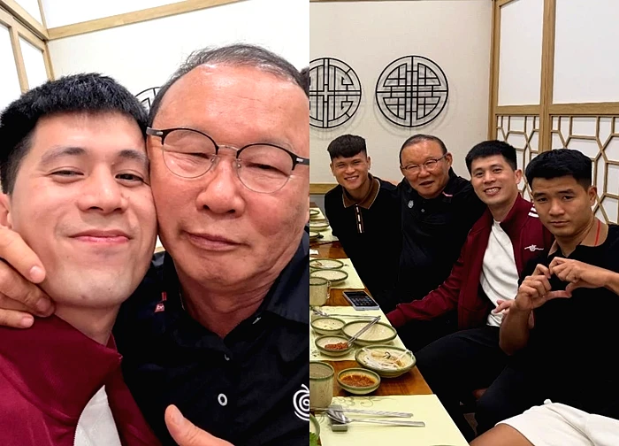 Ông Park Hang-seo hội ngộ dàn trò cưng Quang Hải, Văn Đức, ký ức đẹp Thường Châu ùa về