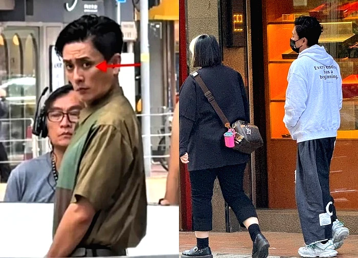 "Tóm dính" nam thần hạng A dạo phố cùng gái lạ, ngoại hình hốc hác đến khó tin