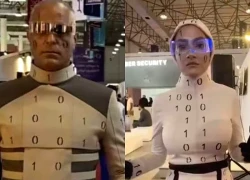 Chuyện thật như đùa tại Iran: Robot hình người cao cấp tại triển lãm công nghệ bị bóc mẽ là người thật đóng giả