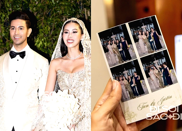 Đến chịu Tiên Nguyễn: Đám cưới concept kiến trúc Phục Hưng nhưng phục vụ gắp thú bông và chụp photobooth