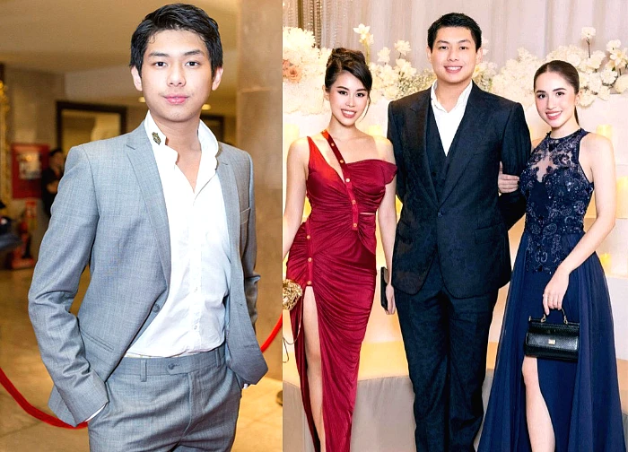 Em trai Tiên Nguyễn đẹp trai ăn đứt khách mời, vóc dáng khủng hot nhất tiệc cưới