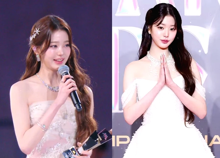 Jang Wonyoung caused controversy when he said "I don't want to be a burden" at AAA 2025