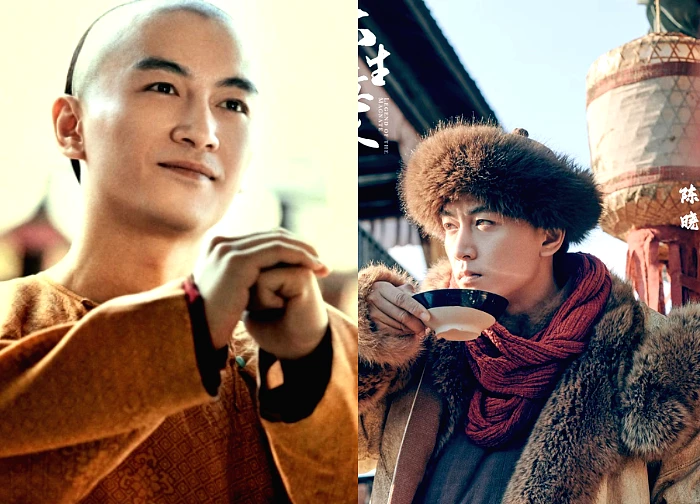 Big businessman: Tran Hieu filmed under minus 20C, "pale" because of his obsession with falling off a horse