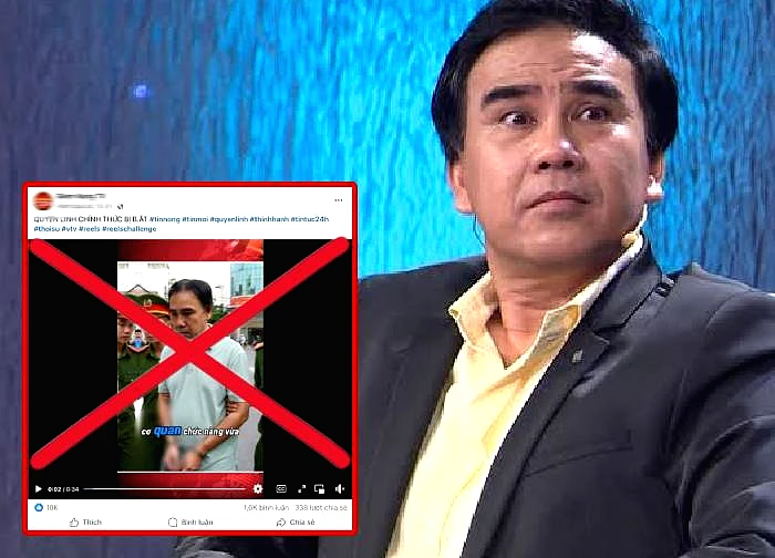 Quyen Linh was rumored to be "arrested", declaring a strong sentence