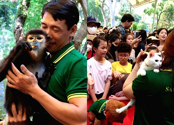 Thảo Cầm Viên tổ chức fan meeting 'chủ tịch' mèo Mika và các con vật