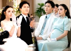 1. Beautiful girl Em Xinh reveals wedding photos with Anh Tú, kissing, and a romantic prenatal check-up; netizens are overjoyed!