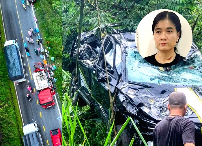 Shocking details emerge in the case of murdering a lover with cyanide before driving off the Bảo Lộc pass.