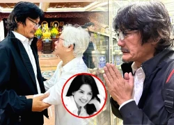 Công Ninh khóc, ôm mẹ ruột Ngọc Trinh trong lễ cúng 100 ngày, hé lộ chuyện xưa