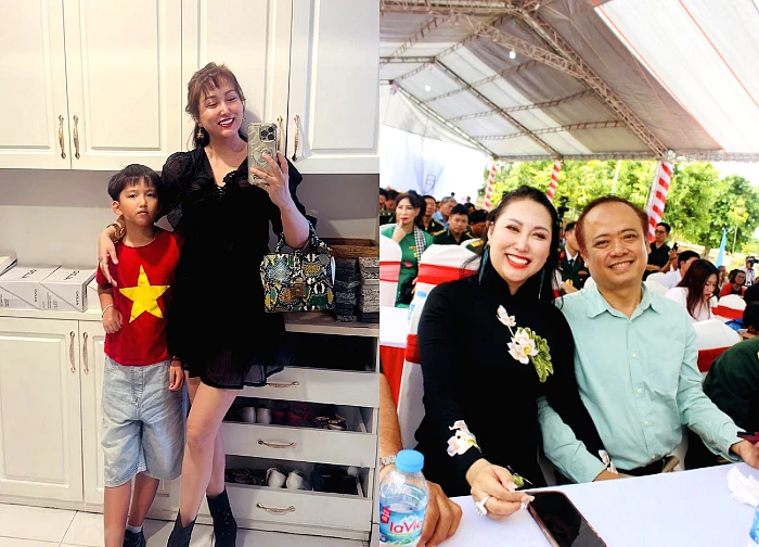 Phi Thanh Vân talks about her boyfriend in his 60s at midnight, details involving their son cause shock.