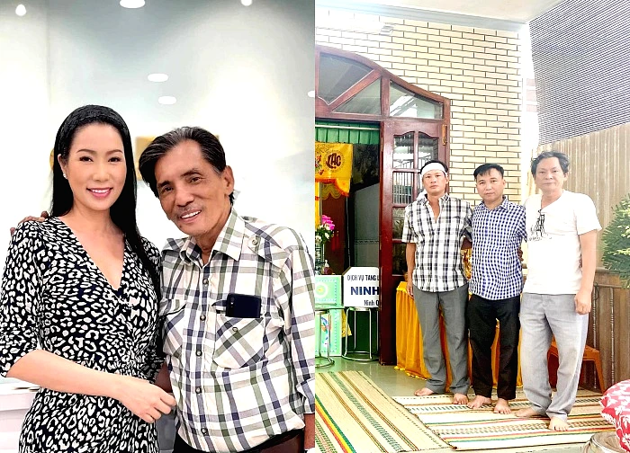 Thuong Tin's funeral was quiet, sparking speculation that artists ignored it, and Trinh Kim Chi's reaction was shocking.