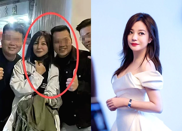 Is Zhao Wei currently in such a "miserable" state, sitting on the sidewalk, her face unrecognizable?