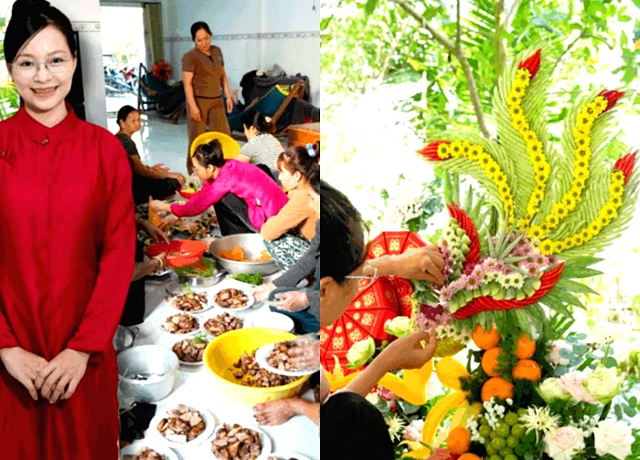 "Út về vườn" đi lấy chồng khiến triệu người "ăn cưới online" rưng rưng vì tự tay kết rồng phượng, dựng cổng cưới, xúc động nhất là chi tiết này!