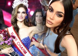 Anna Blanco: The new Miss Charm is 1.8m tall and was a singer before winning the title.