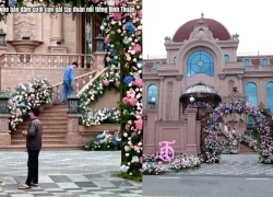 The most private wedding of the billionaire conglomerate's heiress, with an incredibly lavish mansion.