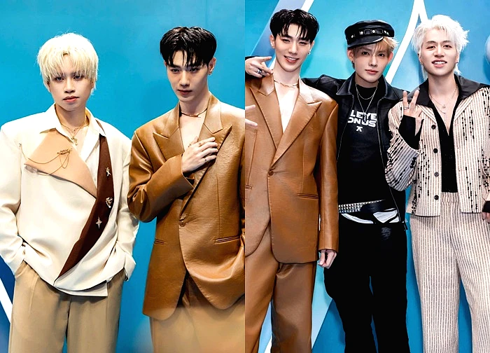 Dàn anh trai 'đổ bộ' thảm xanh