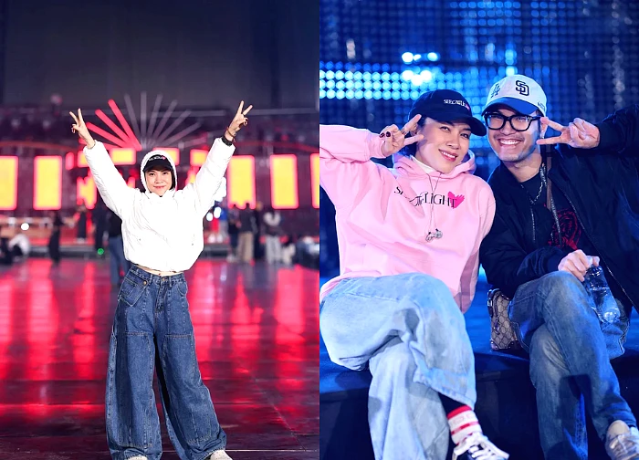 Before her live concert, My Tam made a "strange move," and behind-the-scenes footage attracted attention.