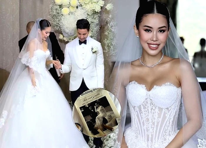 Tien Nguyen reveals her past with the groom, wears a $4,000 wedding dress, and sends shocking reciprocal gifts?