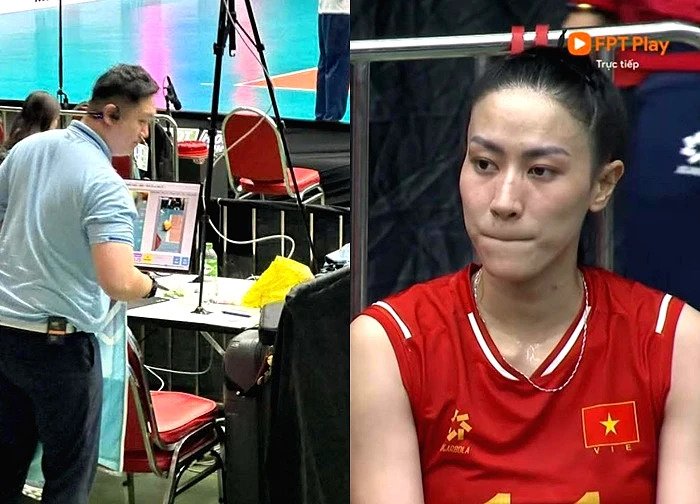 Cận cảnh pha bóng nghiệt ngã nhất SEA Games khiến bóng chuyền nữ Việt Nam mất HCV, netizen tranh cãi: Bóng trong hay ngoài?